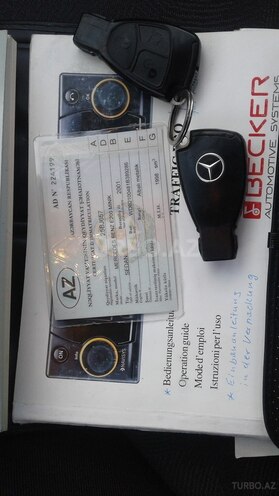 Mercedes E 200 2001, 186,000 km - 2.0 l - Gəncə