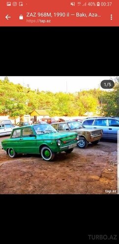 ZAZ 968M 1990, 243,000 km - 1.3 l - Bakı