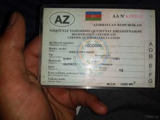 LADA (VAZ) 2106 2001, 193,000 km - 1.3 l - Bakı
