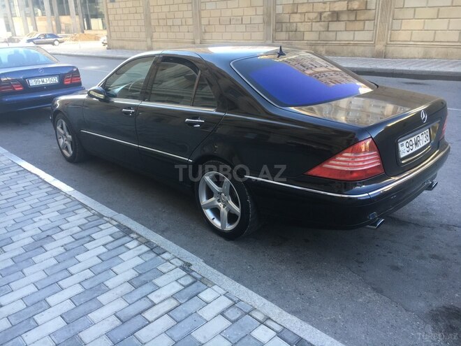 Mercedes S 320 2001, 298,210 km - 3.2 l - Bakı