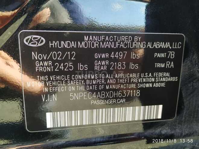 Hyundai Sonata 2012, 98,240 km - 2.0 л - Bakı