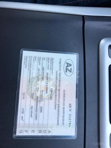Mazda CX-9 2009, 128,187 km - 3.7 л - Qax