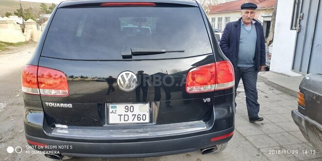 Volkswagen Touareg 2004, 125,000 km - 4.2 l - Şamaxı