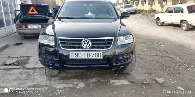 Volkswagen Touareg 2004, 125,000 km - 4.2 l - Şamaxı