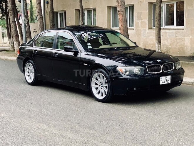 BMW 745 2002, 185,000 km - 4.5 л - Bakı