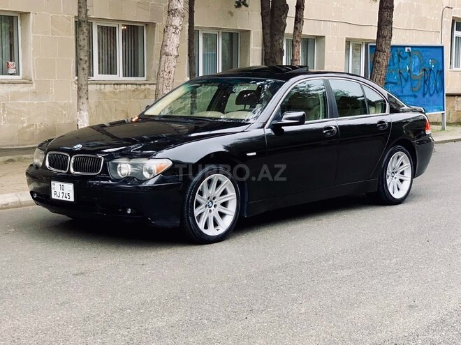 BMW 745 2002, 185,000 km - 4.5 л - Bakı