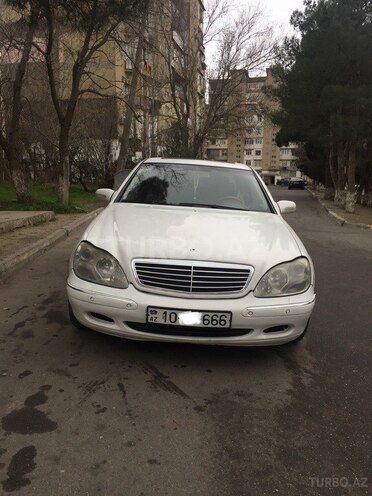 Mercedes S 320 2002, 400,000 km - 3.2 l - Bakı