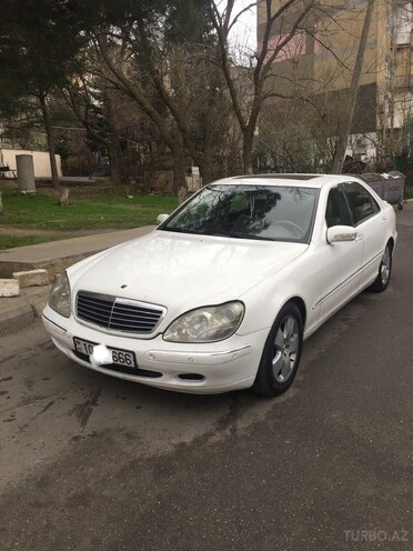 Mercedes S 320 2002, 400,000 km - 3.2 l - Bakı