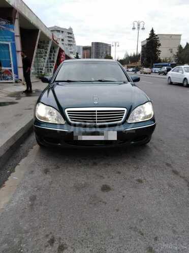 Mercedes S 500 2000, 200,010 km - 4.7 l - Bakı