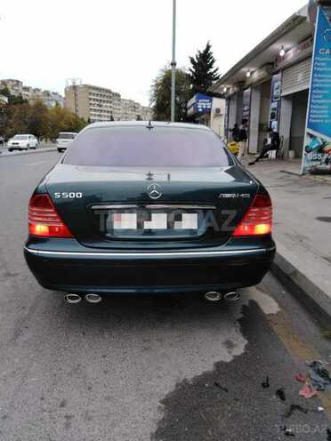 Mercedes S 500 2000, 200,010 km - 4.7 l - Bakı