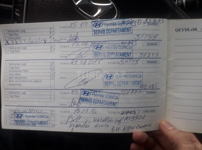 Hyundai Santa Fe 2011, 117,000 km - 2.4 л - Bakı