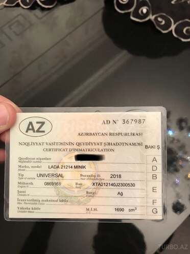 LADA (VAZ) Niva 2018, 14,800 km - 1.7 л - Bakı