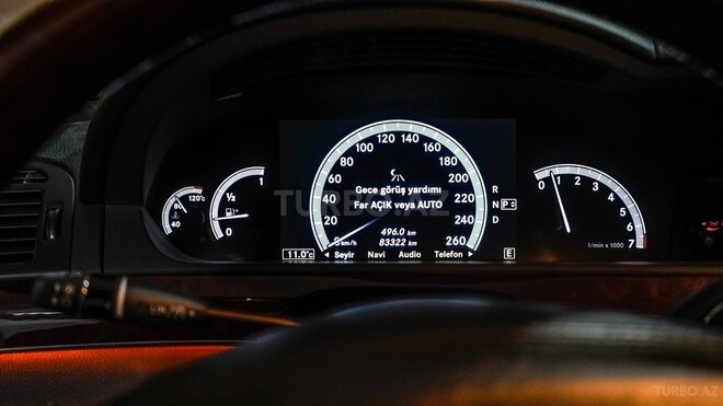 Mercedes S 500 2011, 83,000 km - 5.0 l - Bakı