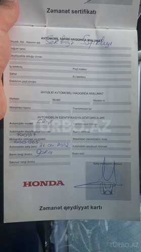Honda CR-V 2012, 161,600 km - 2.4 l - Bakı