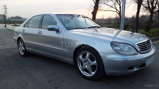 Mercedes S 320 2000, 340,000 km - 3.2 l - Bakı