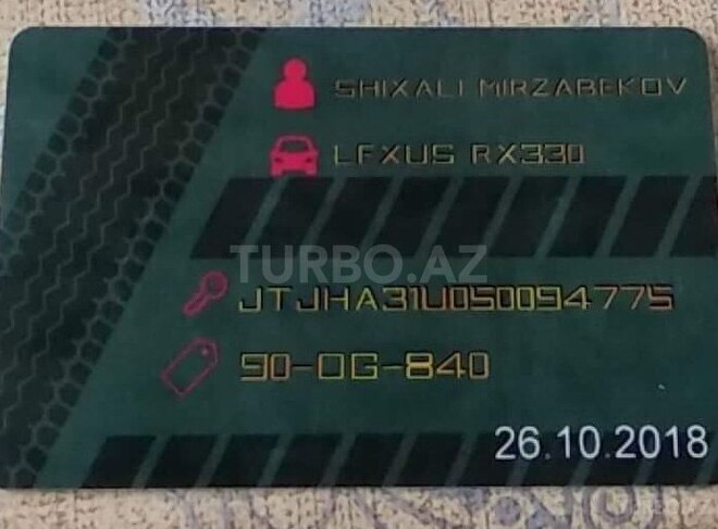 Lexus RX 330 2005, 157,000 km - 3.3 л - Xırdalan