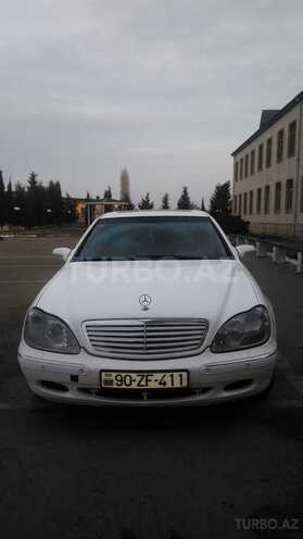 Mercedes S 320 2002, 142,670 km - 3.2 l - Bakı