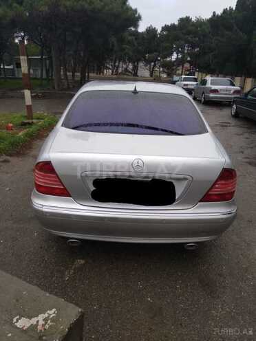 Mercedes S 320 2001, 243,000 km - 3.2 l - Bakı