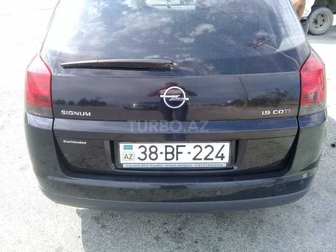 Opel Signum 2005, 141,000 km - 1.9 l - Quba