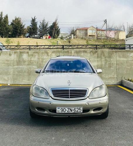 Mercedes S 320 1999, 283,500 km - 3.2 l - Bakı