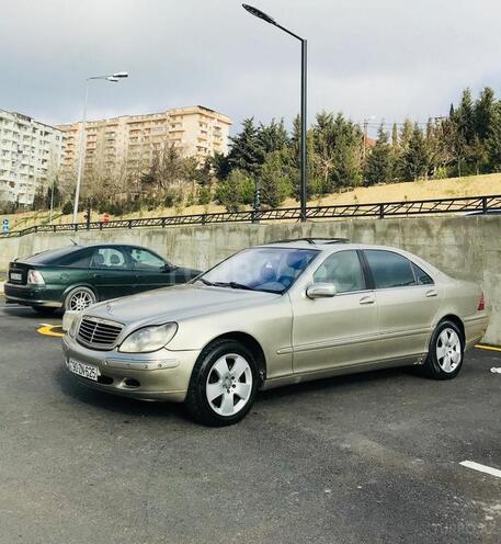 Mercedes S 320 1999, 283,500 km - 3.2 l - Bakı