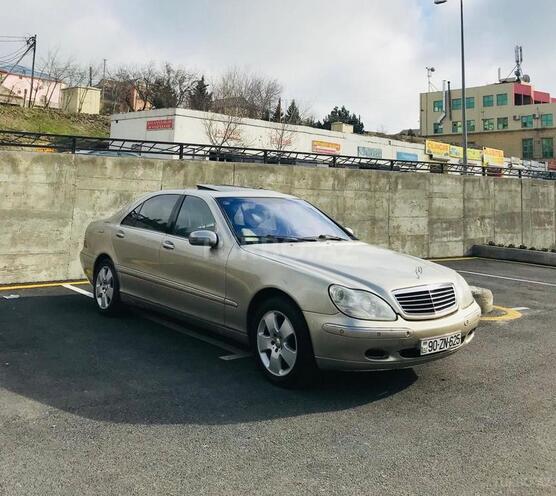 Mercedes S 320 1999, 283,500 km - 3.2 l - Bakı