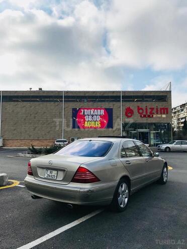 Mercedes S 320 1999, 283,500 km - 3.2 l - Bakı
