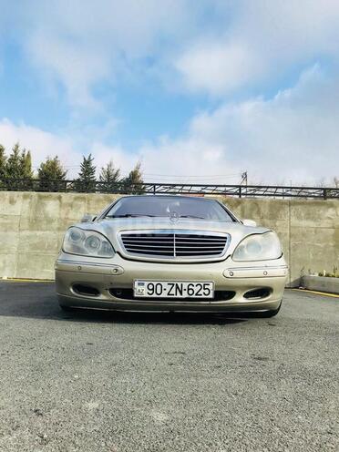 Mercedes S 320 1999, 283,500 km - 3.2 l - Bakı