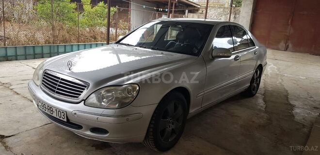 Mercedes S 400 2001, 396,000 km - 4.0 l - Bakı