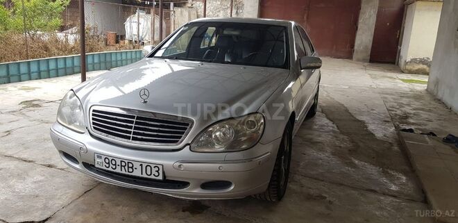 Mercedes S 400 2001, 396,000 km - 4.0 l - Bakı