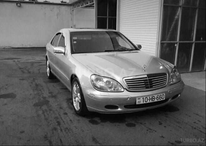 Mercedes S 320 2002, 316,000 km - 3.2 l - Bakı