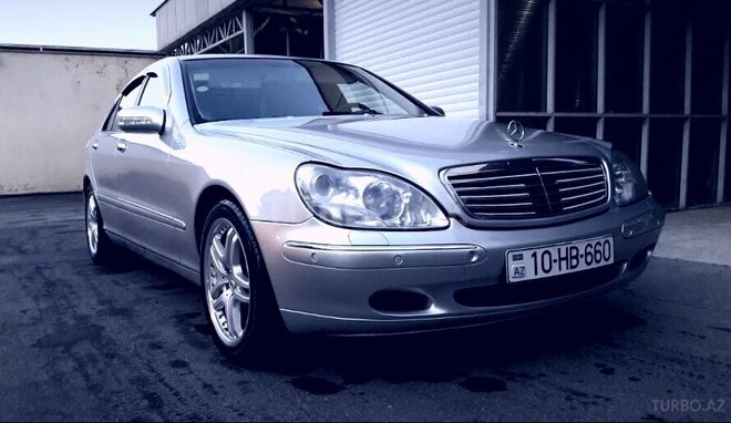 Mercedes S 320 2002, 316,000 km - 3.2 l - Bakı