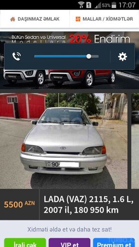 LADA (VAZ) 2115 2007, 200,000 km - 1.6 л - Ağsu