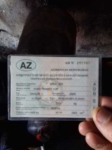 Ford Transit 2000, 258,000 km - 2.4 л - Bakı