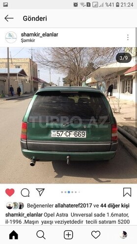 Opel Astra 1996, 332,544 km - 1.6 л - Şəmkir