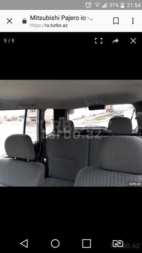 Mitsubishi Pajero io 2000, 267,000 km - 1.8 l - Bakı