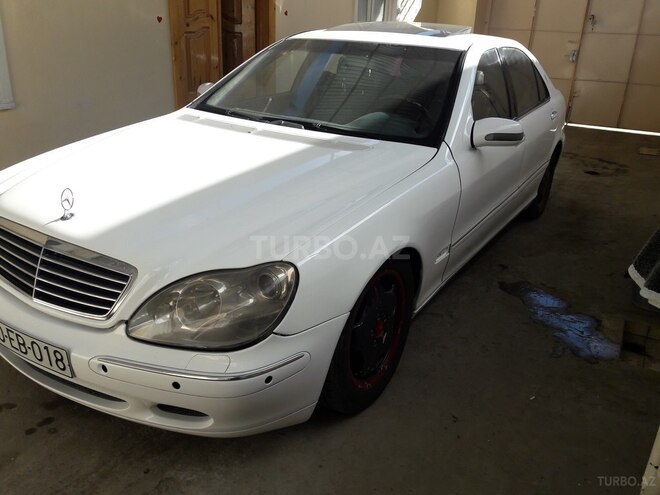 Mercedes S 500 2000, 268,000 km - 0.5 l - Gəncə