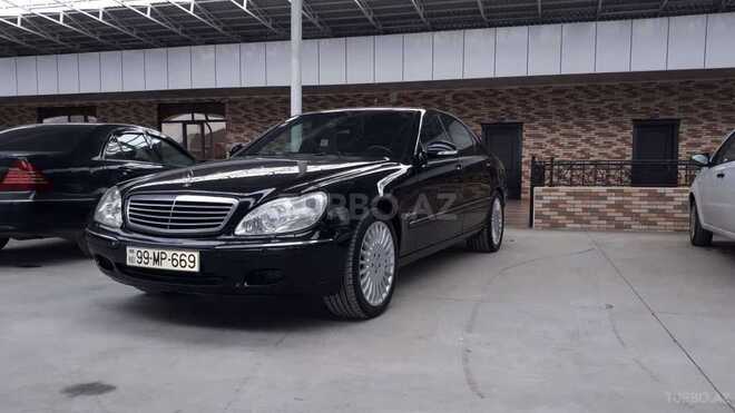 Mercedes S 320 2001, 207,322 km - 3.2 l - Gəncə