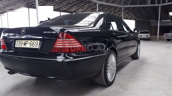 Mercedes S 320 2001, 207,322 km - 3.2 l - Gəncə