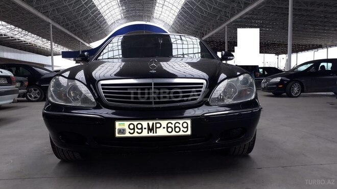 Mercedes S 320 2001, 207,322 km - 3.2 l - Gəncə
