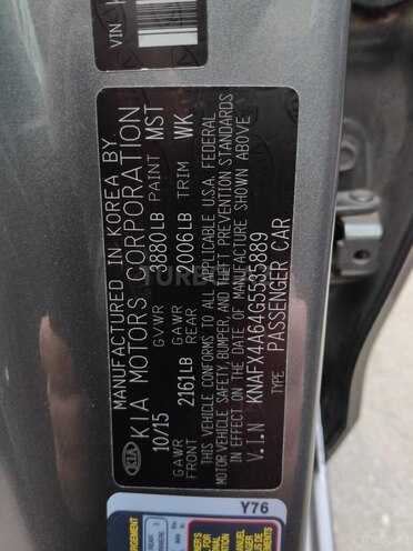 Kia Cerato 2015, 52,000 km - 1.8 l - Bakı