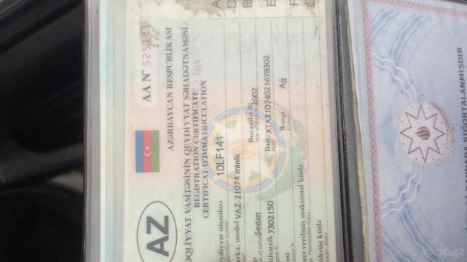 LADA (VAZ) 2107 2002, 542,368 km - 1.6 l - Bakı