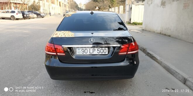 Mercedes E 200 2014, 218,645 km - 2.2 l - Bakı