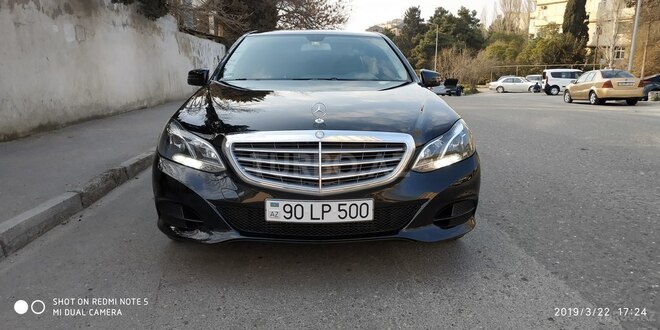 Mercedes E 200 2014, 218,645 km - 2.2 l - Bakı
