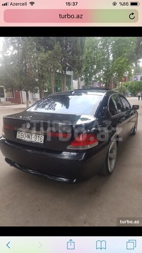 BMW 745 2002, 215,000 km - 3.6 l - Bakı