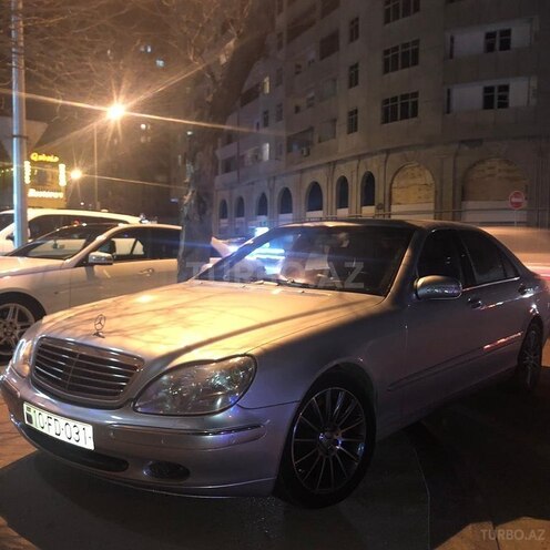 Mercedes S 430 2001, 23,228 km - 4.3 l - Şirvan