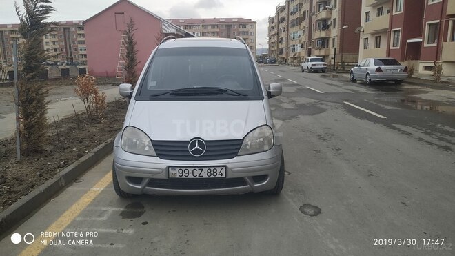 Mercedes Vaneo 2003, 240,000 km - 1.7 l - Bakı