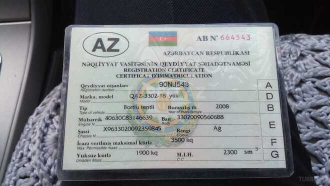 GAZ 330202-740 2008, 150,000 km - 2.3 л - Bakı