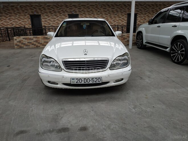 Mercedes S 320 2002, 275,000 km - 3.2 л - Gəncə