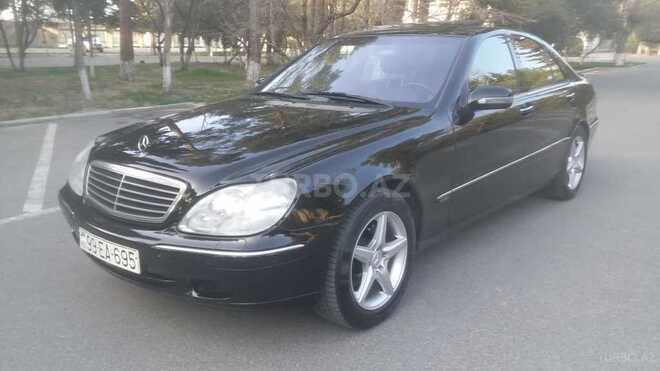 Mercedes S 320 2000, 230,000 km - 3.2 l - Sumqayıt